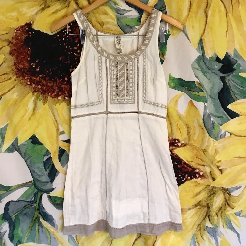 Free People Boho Mini Dress